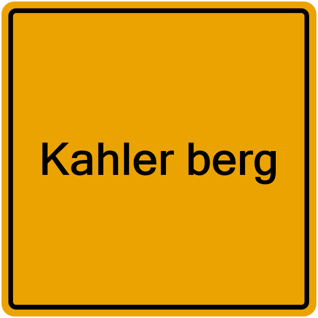 Einwohnermeldeamt24 Kahler berg